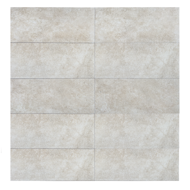 Carrelage imitation travertin Light Mix R11 - 120 x 60 x 0,9 cm