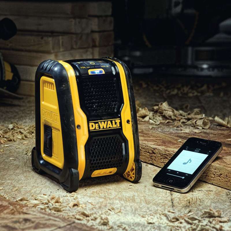 Enceinte bluetooth dewalt sans chargeur ni batterie - dcr006 - 2