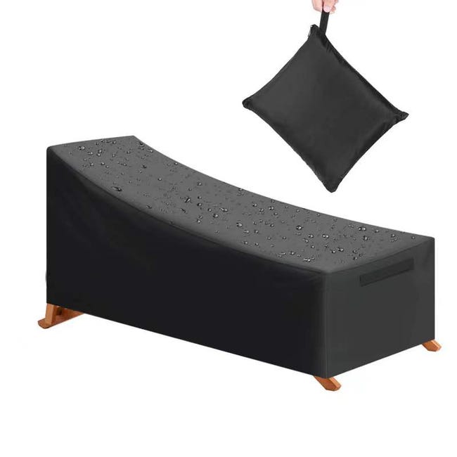 Copertura Per Sedie Pieghevoli Xtemtoamz - Telo Protettivo In Oxford Per Giardino, Antivento E Antipolvere, Con Custodia - Foto 8