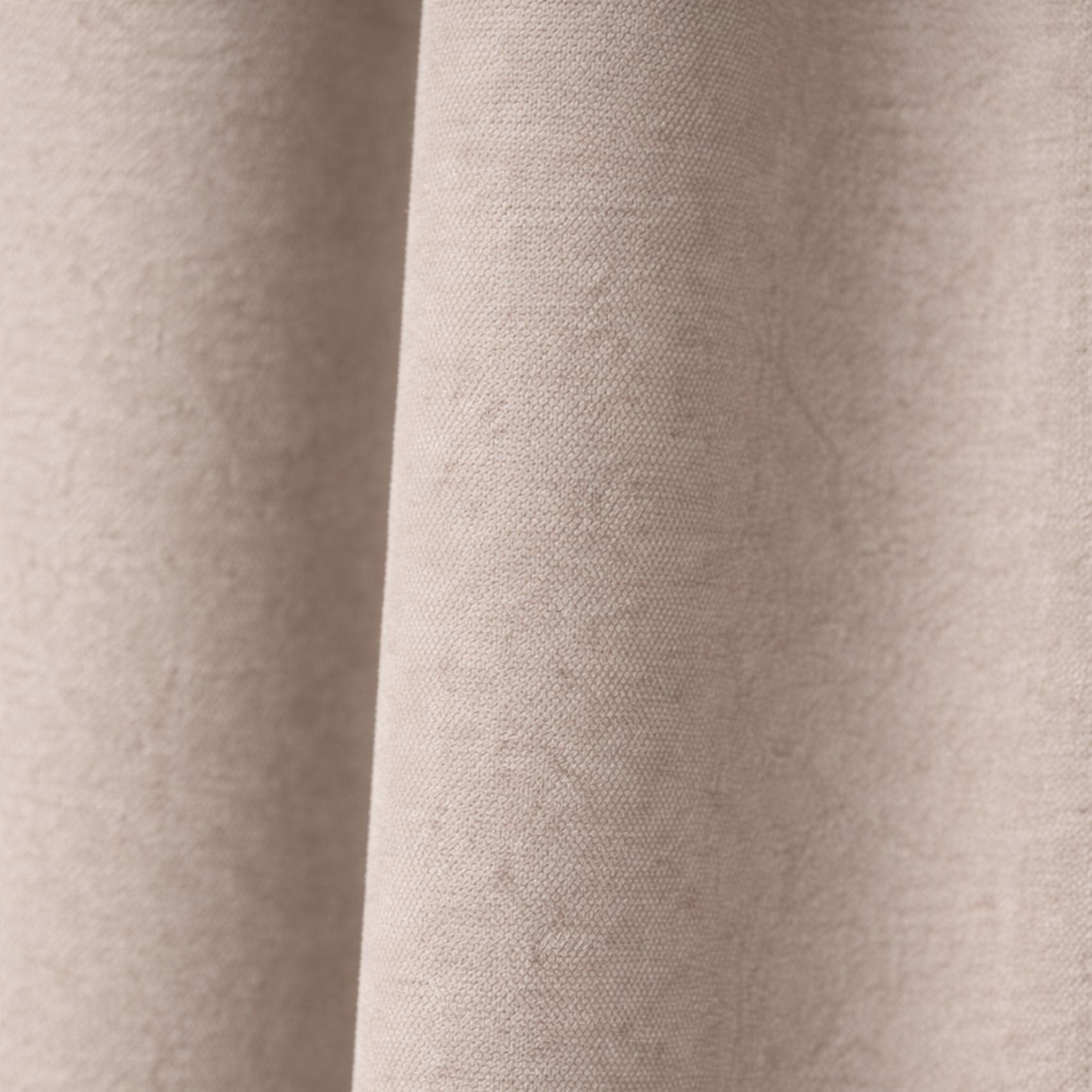 Rideau thermique phonique et semi occultant KONFOR - Beige - 140x300 cm - Flanelle/Polyester - 4