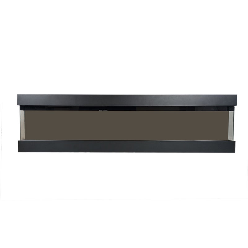 Tempo Style – kominek elektryczny VELAR | Energooszczędny, wbudowany wentylator ścienny z pilotem, timerem i akcesoriami (czarny, 182 cm)