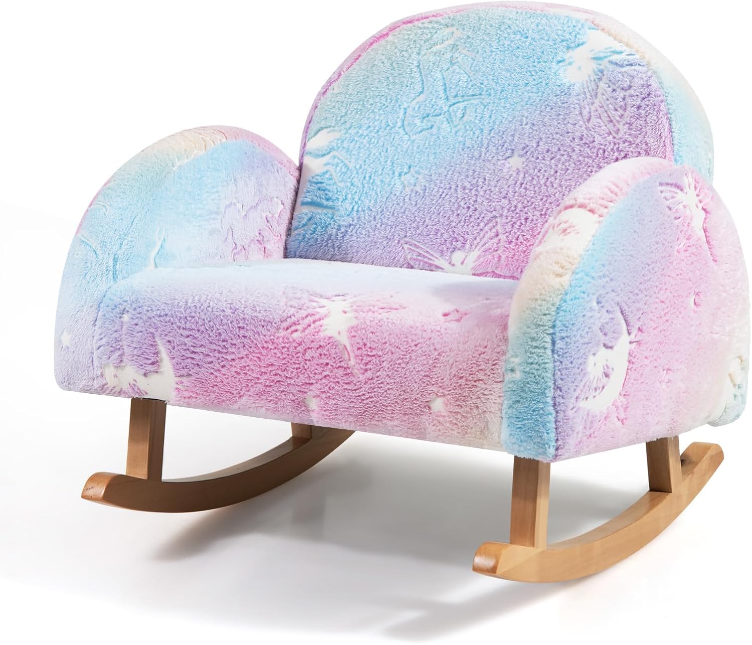 Coussin De Chaise Carré Pour Enfant - Motif Licorne, Lapin - Lavable, 25x25 Cm - Champracer