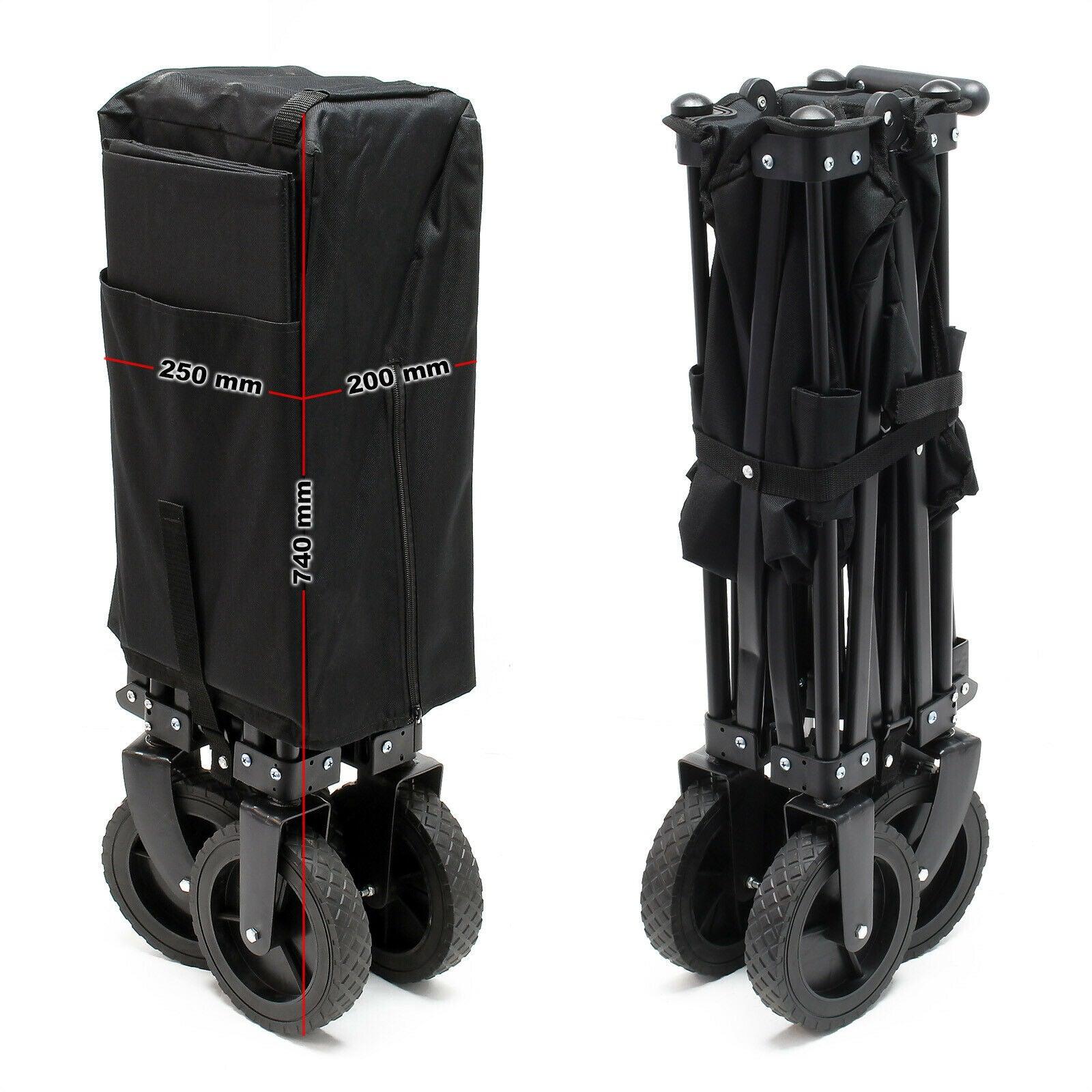 Carro de transporte plegable protección solar diablo transporte