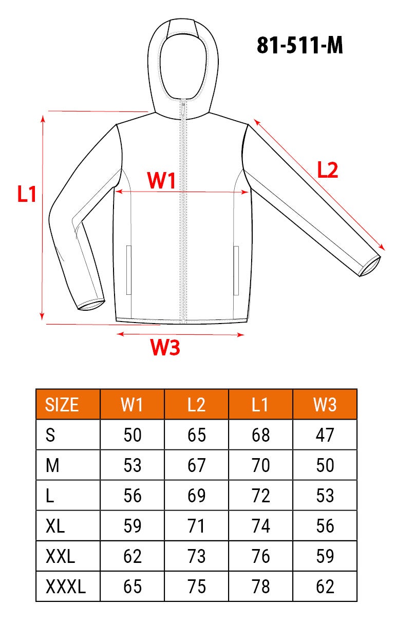 Bluza robocza PREMIUM, dwuwarstwowa, rozmiar M NEO TOOLS - 3