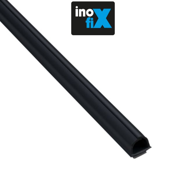 Adesivo Cablefix 8x7mm Nero 4m (Blister) INOFIX