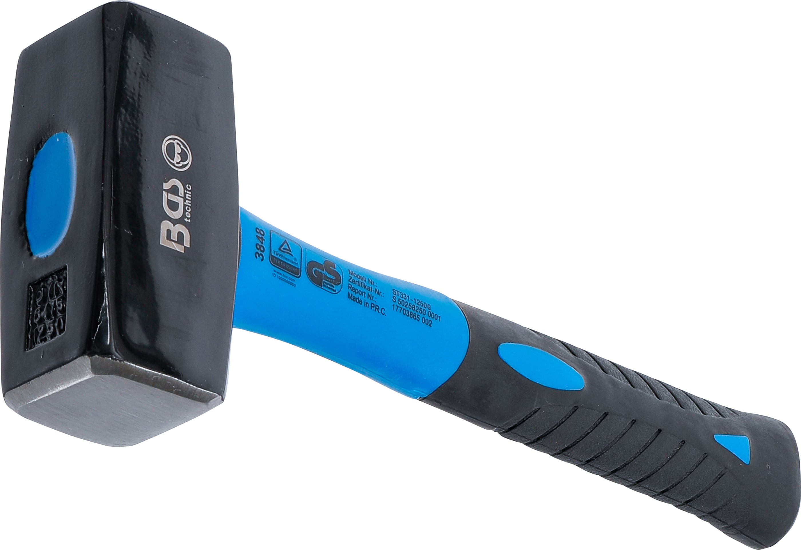BGS Młotek ślusarski z trzonkiem z włókna szklanego DIN 6475 1250 g - 3848