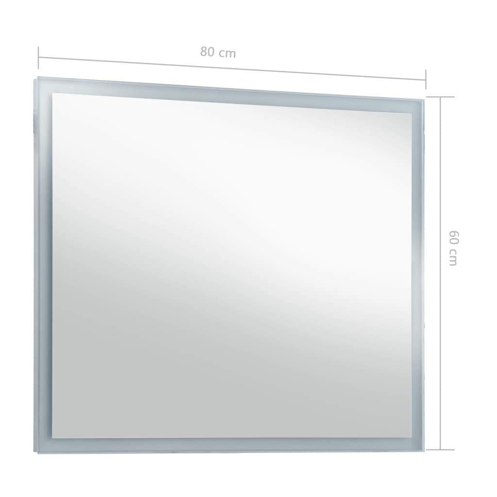 Maison Exclusive - SpeccMaison Exclusive - o da Parete a LED per Bagno 80x60 cm - 8