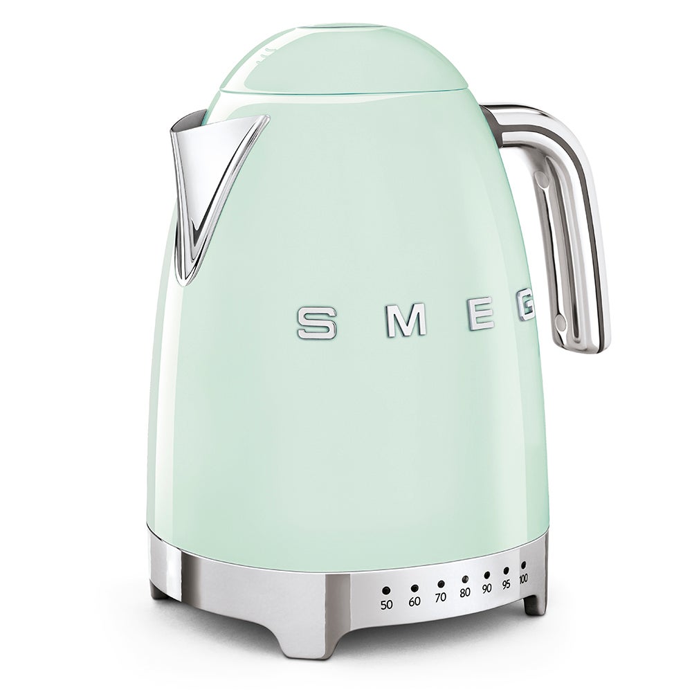 Bouilloire à température réglable 1,7L vert d'eau KLF04PGEU Smeg - 2