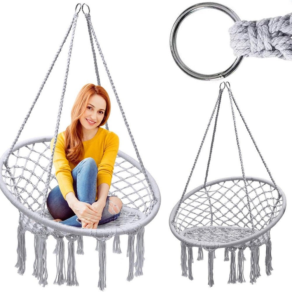 Chaise Suspendue IKEA Ekorre - Hamac Enfant - Gris - Occasion