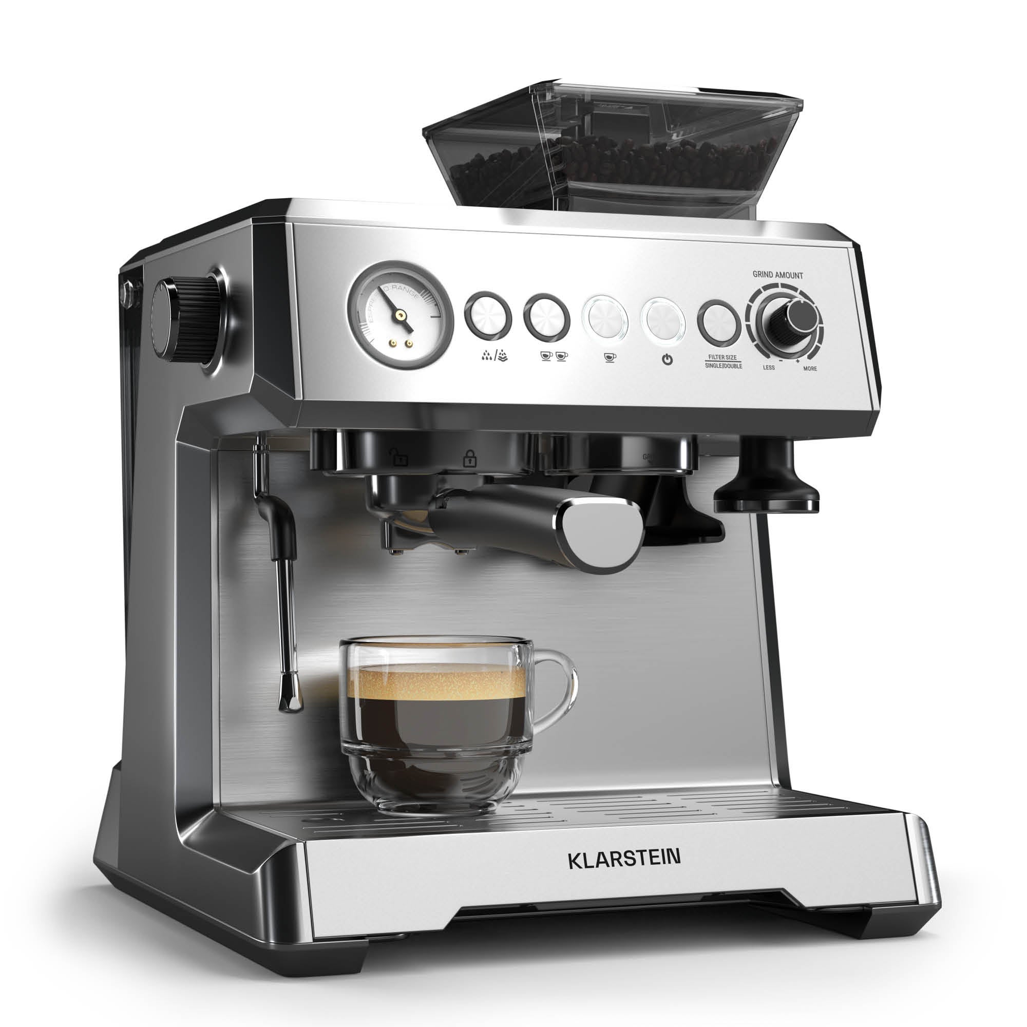 Test de la machine à café AMZCHEF : expresso 20 bars avec mousseur