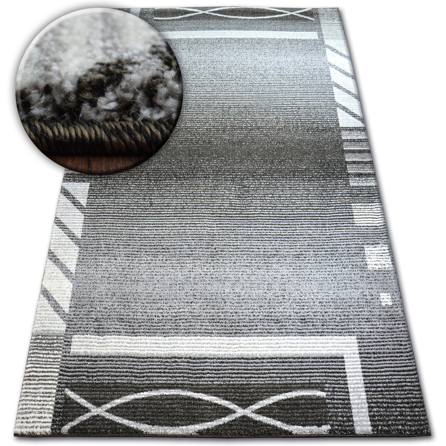 Dywan SHADOW 8597 grey 120x170 cm
