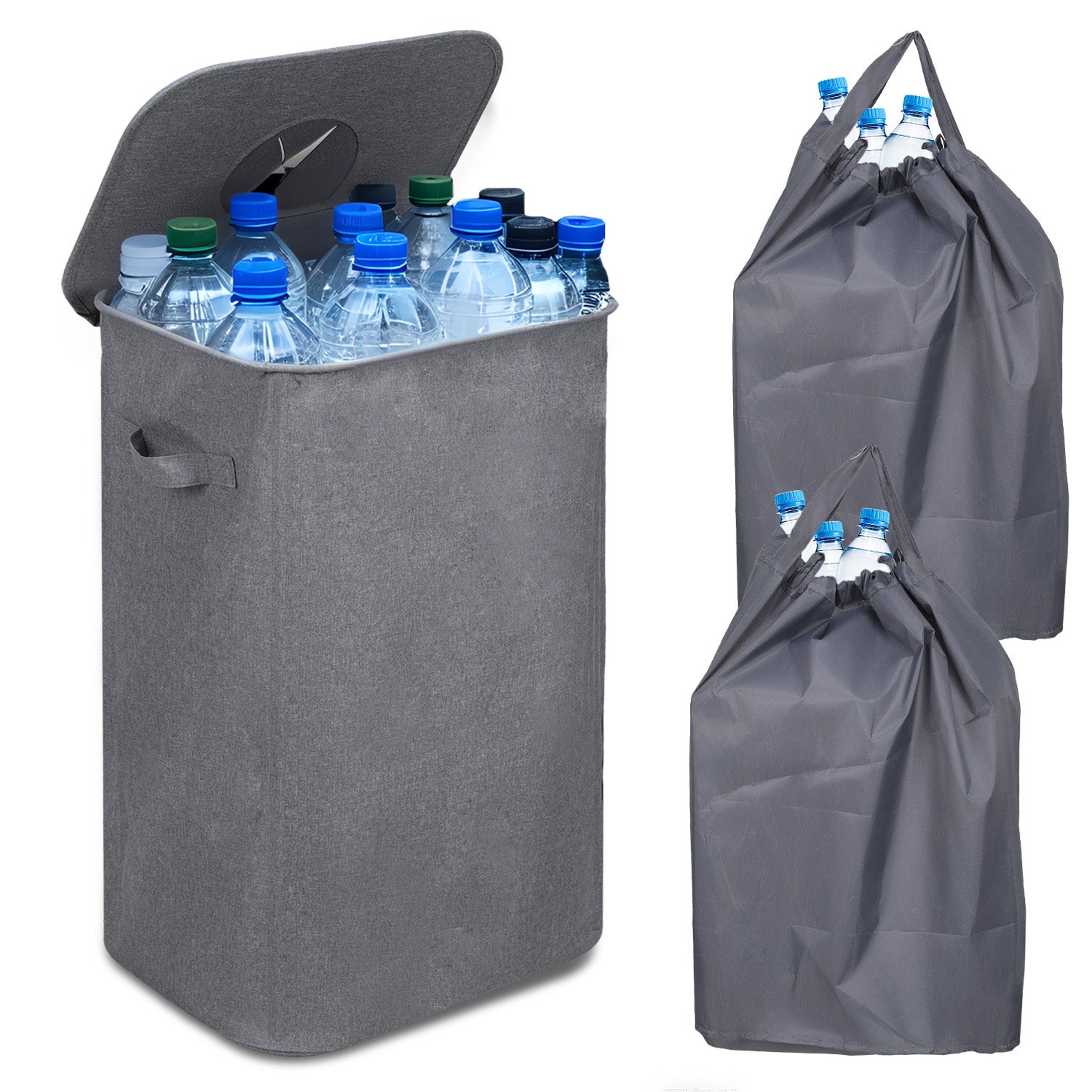 Consigne à Bouteilles Avec Sac De Transport XXL 110L Et Trou Pour