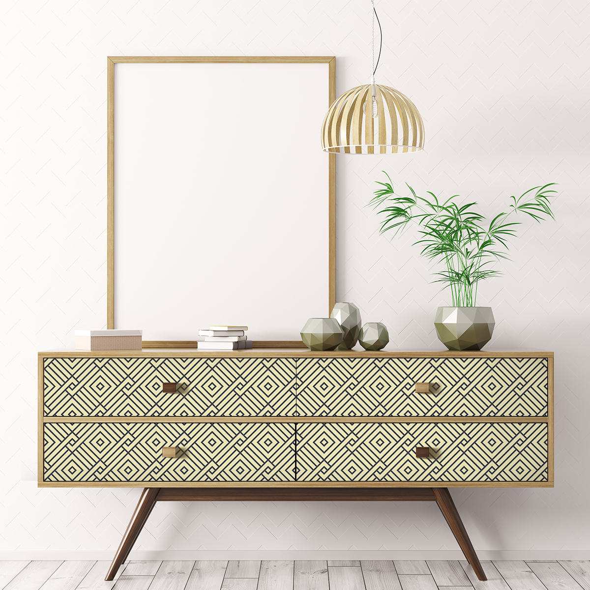 Adesivo scandinavo per mobili ayemk - Sticker adesivo - adesivi murali - 60x90cm - 3