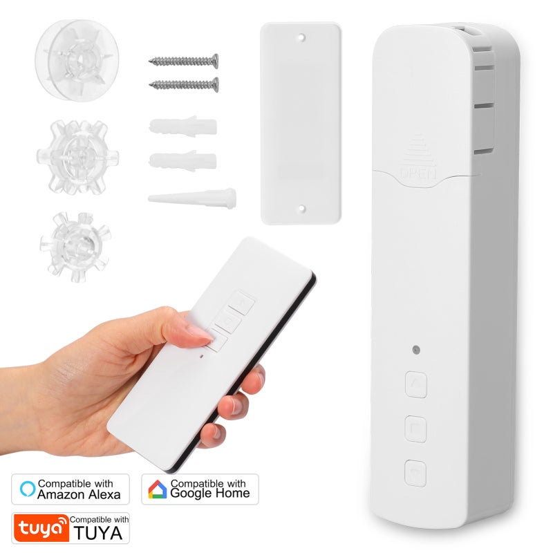 Moteur de rideau intelligent Tuya WIFI M515EGWT, commande par ...