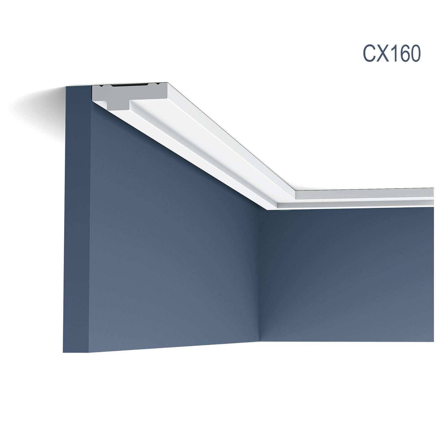 Cornisa Moldura Perfil de estuco Orac Decor CX160 AXXENT Elemento decorativo para pared y techo - 2