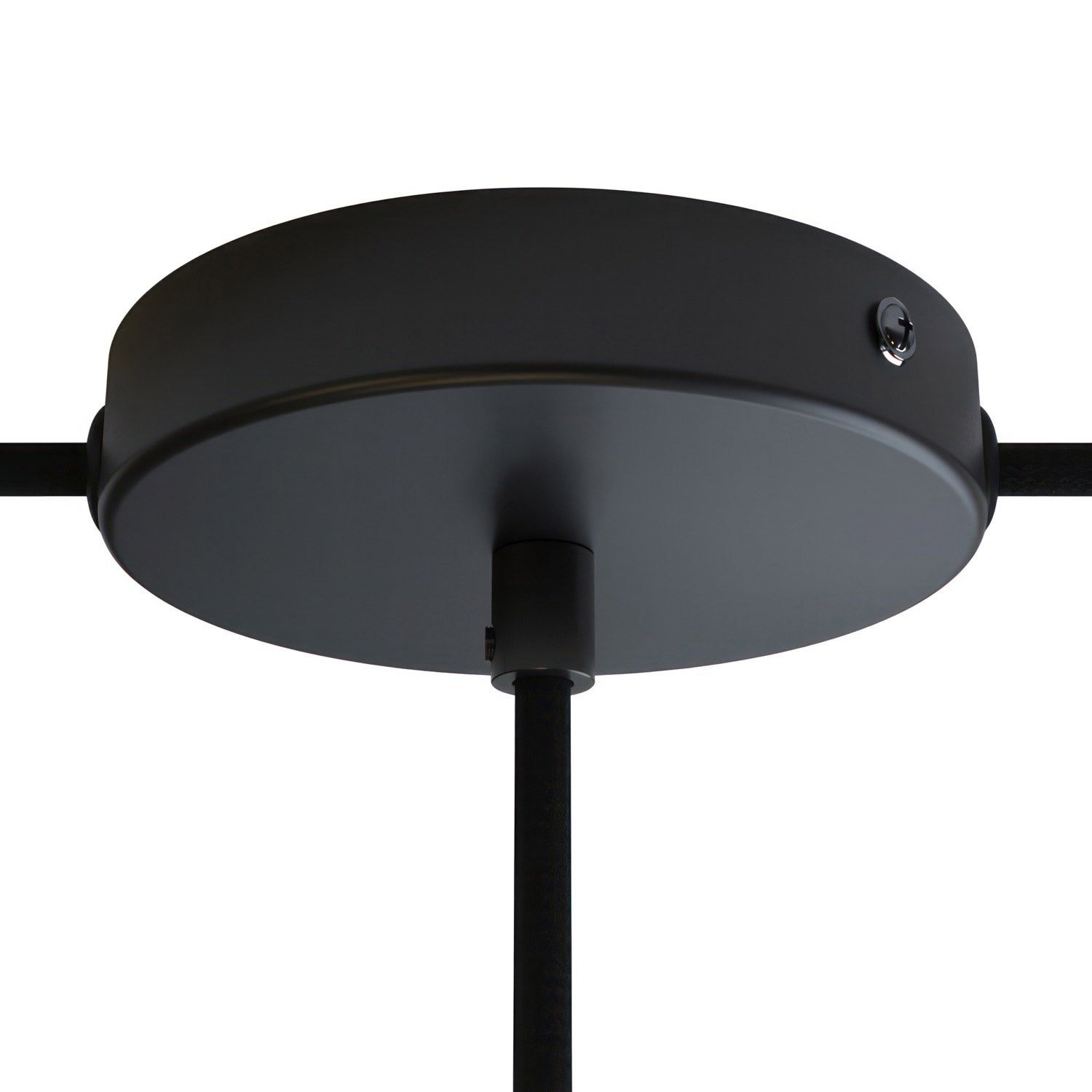 Zestaw rozetka Creative-Cables cylindryczna metalowa srebrna 120mm minimalistyczny design