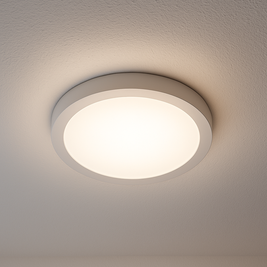 Panel LED natynkowy Bingo 28,5 cm neutralna biel 4000K 24W IP20 okrągły biały MasterLED - 2