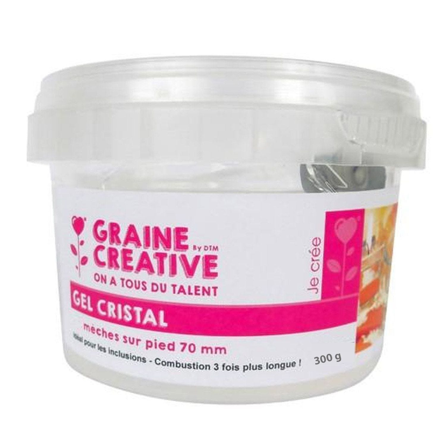 Kit Cera Per Candele In Gel 1,5kg + 100 Stoppini + 100 Adesivi - Trasparente Fai Da Te