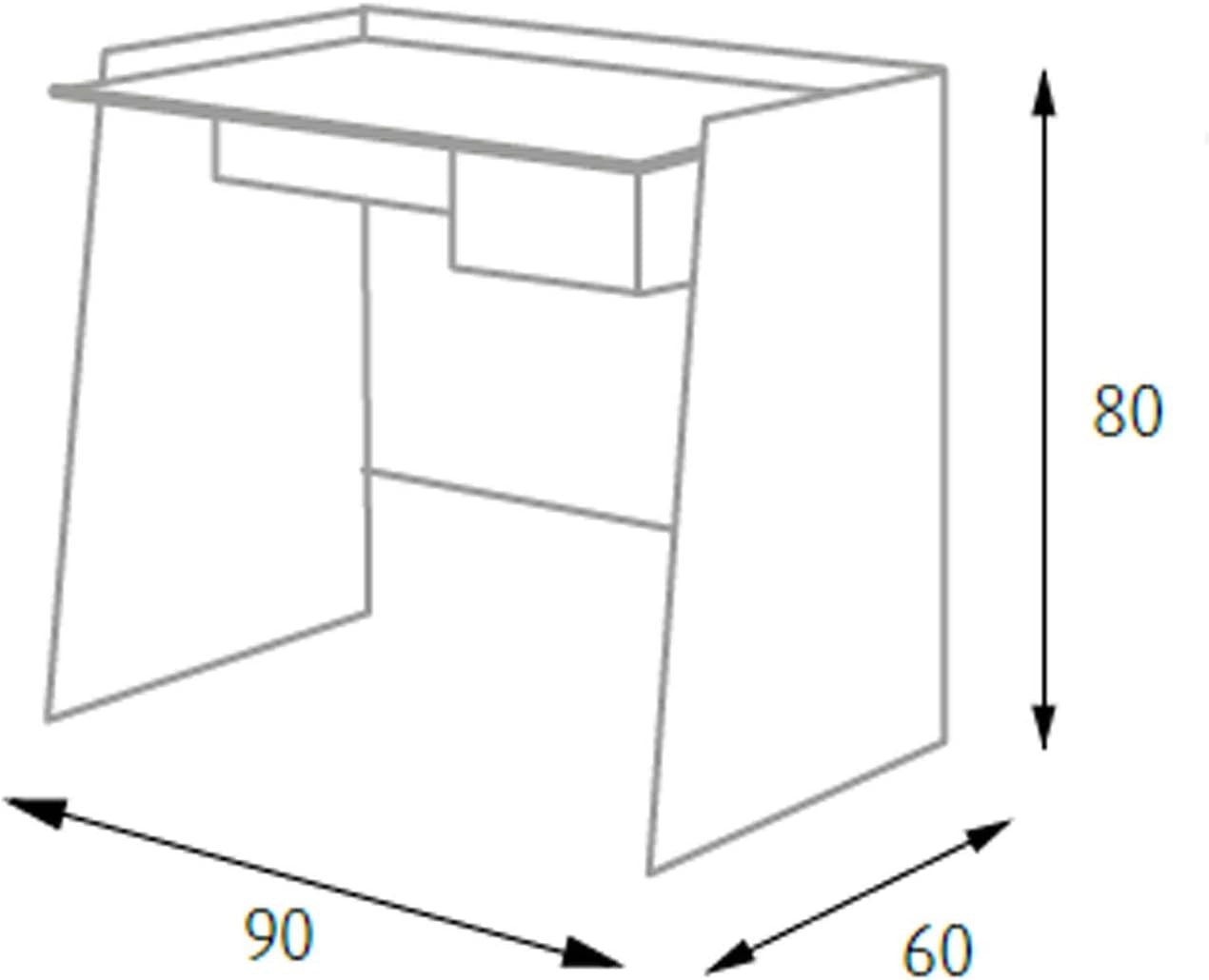 King Home SCRIVANIA CON CASSETTO 90x60x80h cm rovere - 4