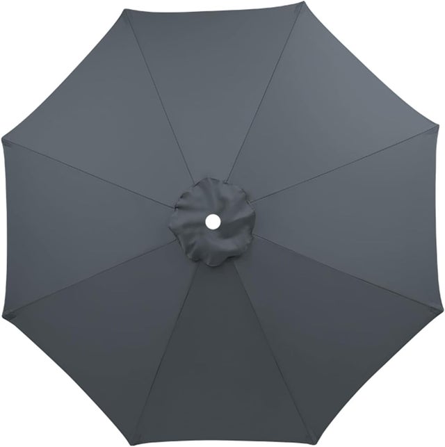 Auvent De Remplacement pour Parasol Déporté Carré, Toile De Rechange pour Parasol De Jardin Extérieur, Housse De Rechange 8 Baleines Protection UV(Burgundy,4x3m (13x9.8ft