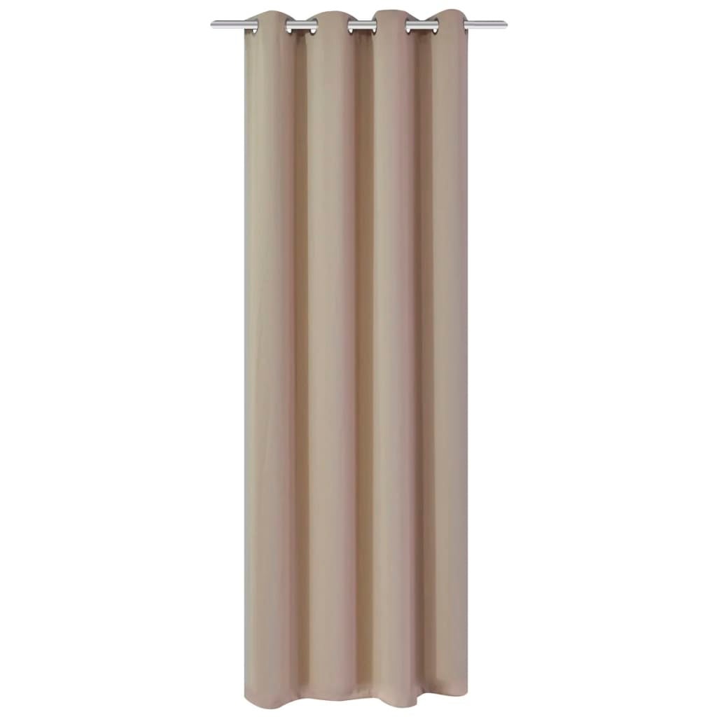 Bestlivings Cortina Opaca Con Ojales (140 X 145 Cm/rosa), En Muchas