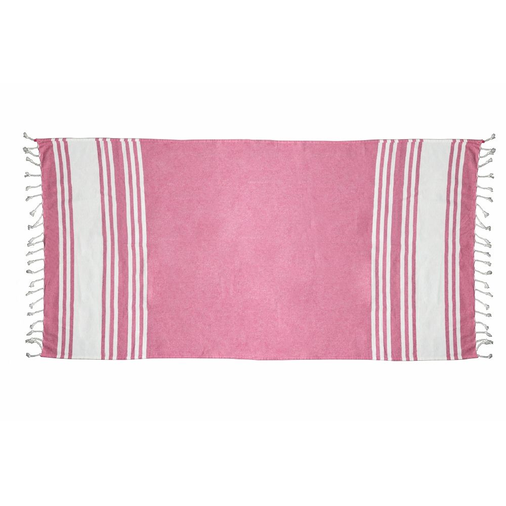 Paréo en coton imprimé bloc main : robe de plage, paréo indien - France