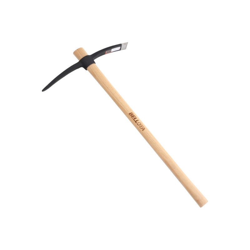 Pioche Bellota 2 Kg – Picachón Forgé Monobloc Acier Trempé, Pointe & Raquette, Idéale Fossés & Pierres Dures (Sans Manche)