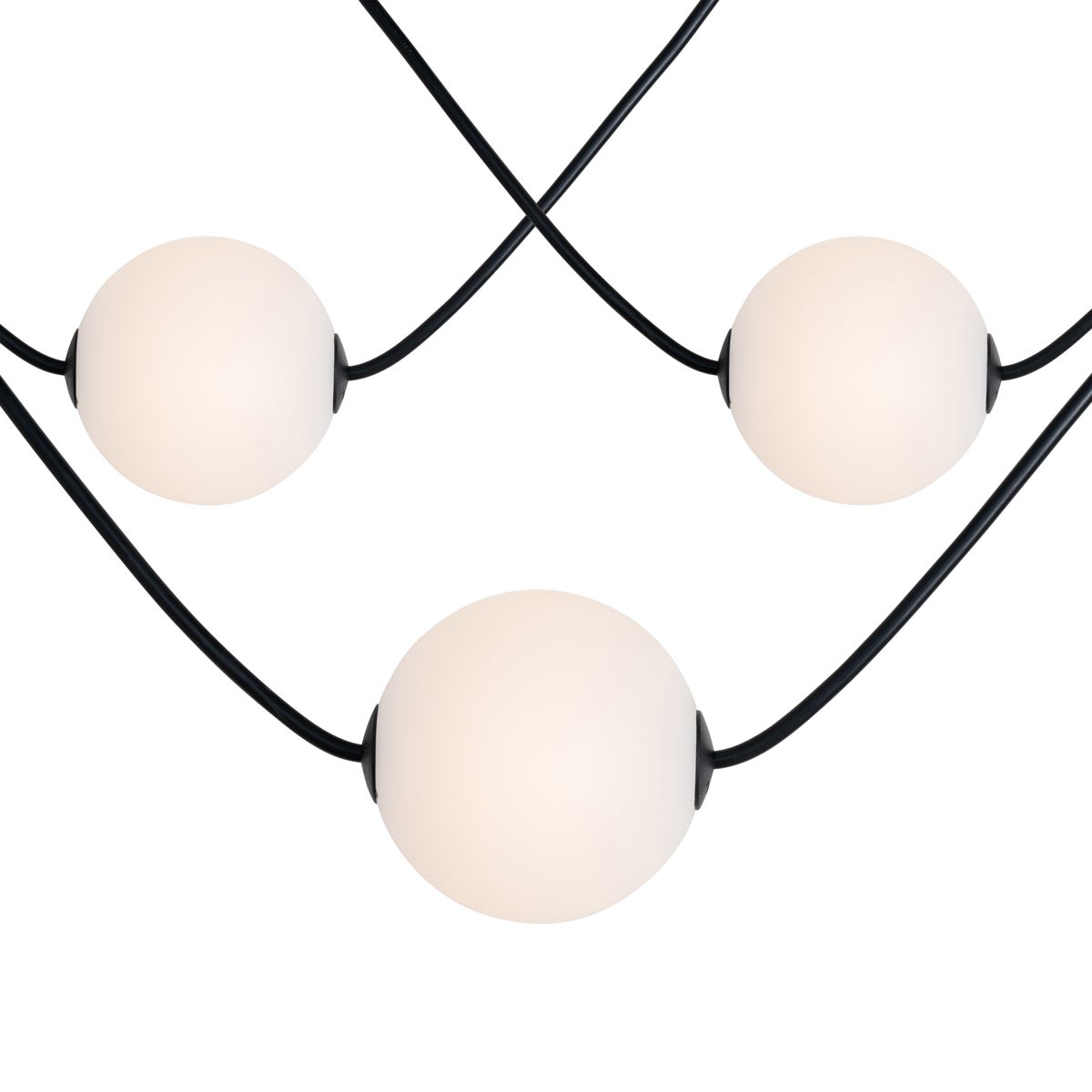 Nowoczesne lampki zewnętrzne na sznurze 16M z wbudowanymi LED 28 świateł - Malai