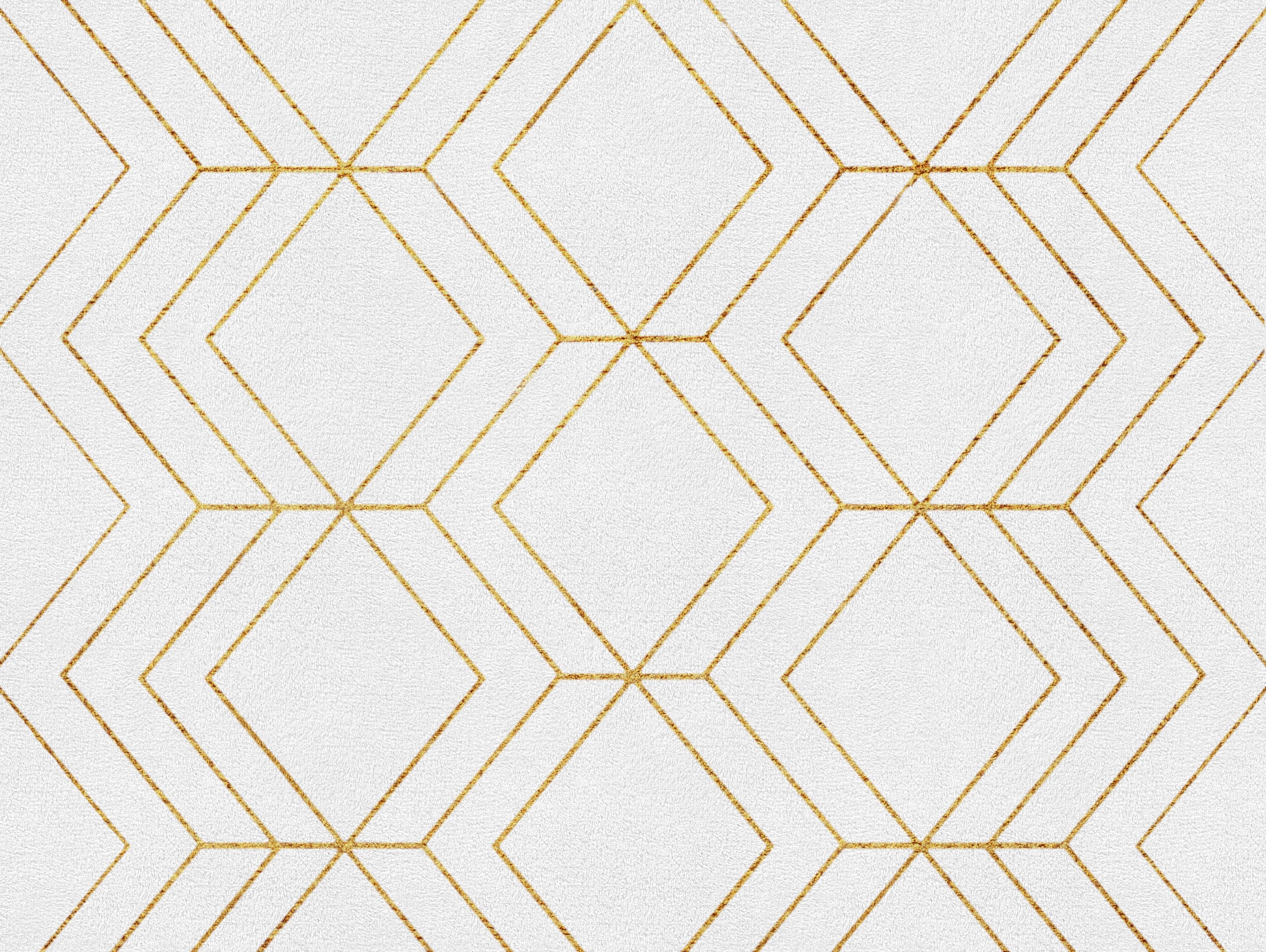 Dywan winylowy Ariana Gold 200x266 cm - antypoślizgowa wykładzina PVC z gładkim nadrukiem, winylowa wykładzina do kuchni lub salonu, zmywalna