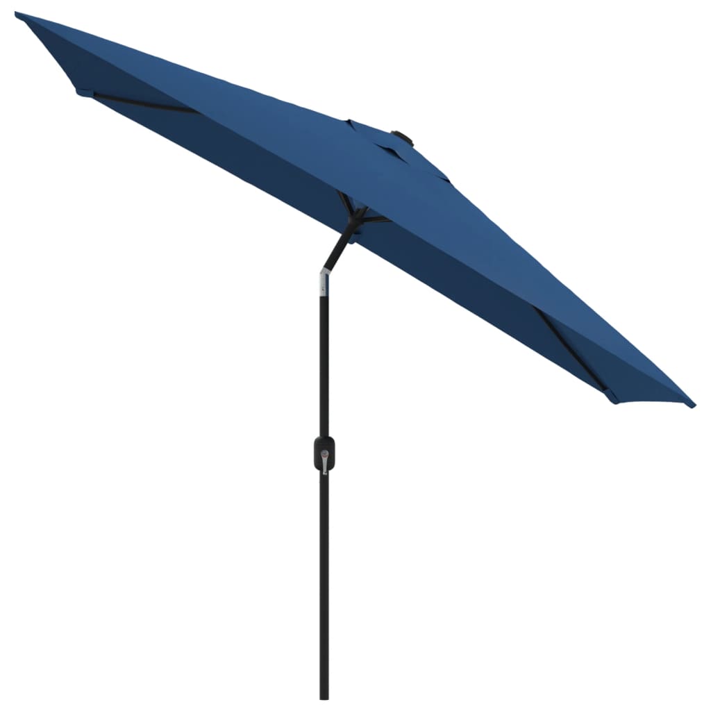 Parasol d'extérieur | Parasol de jardin avec poteau en métal 300x200 cm Azuré CFW52150 - 3