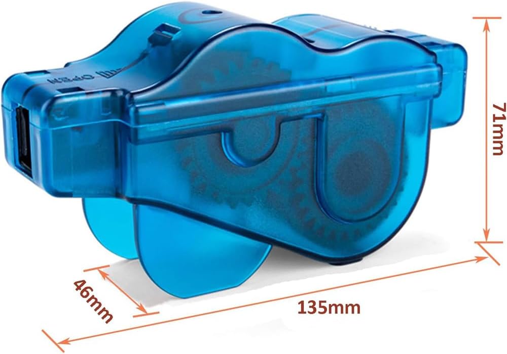 Kit nettoyeur de chaîne de vélo 4pcs nettoyage rapide nettoyeur de chaîne brosse à engrenages entretien kit d'outils de nettoyage Mountain bike - 3