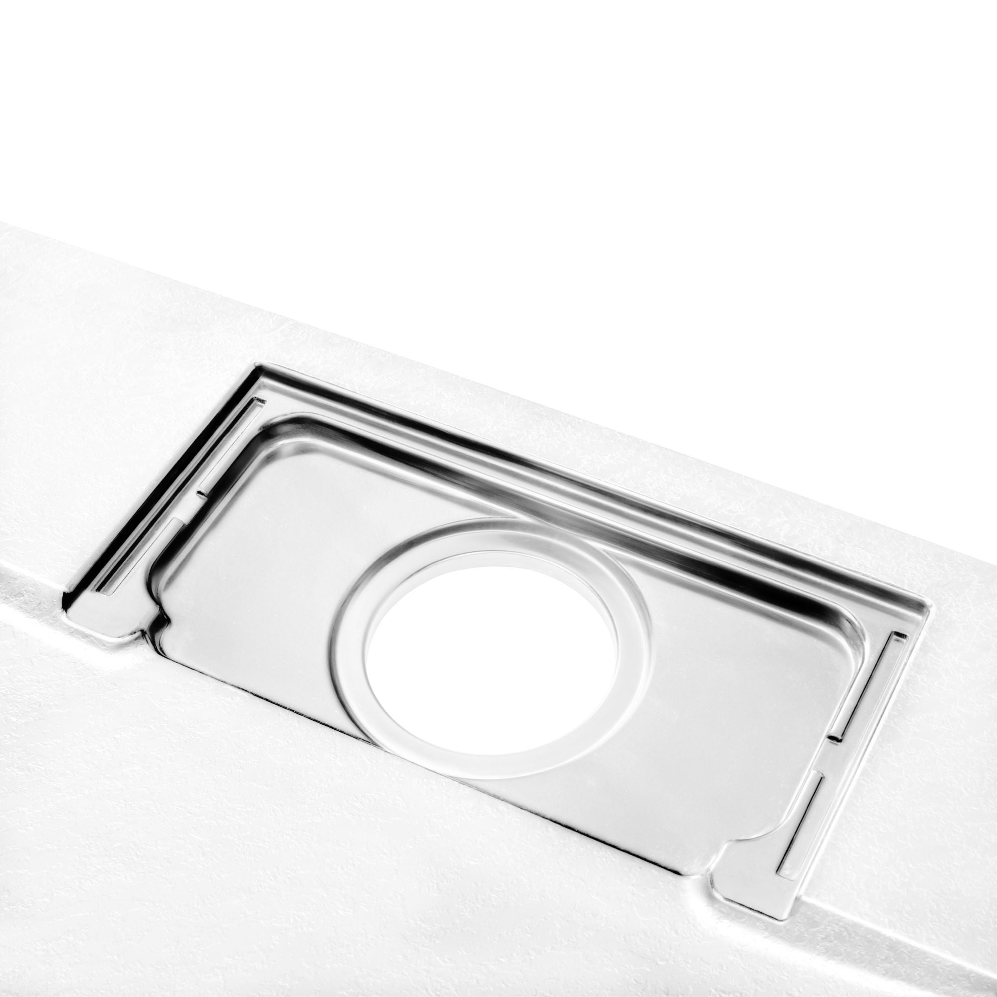 Schulte receveur de douche, 90x120x3,2cm, blanc, effet pierre, ultra léger antidérapant, rectangulaire, extra plat à poser ou encastrer, bac de douche - 4
