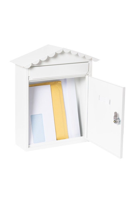 ARREGUI Visit E5741 Cassetta Postale Individuale in Acciaio, Cassetta della Posta da Parete, Dimensione M (DIN A4 e Riviste), Bianco - 2