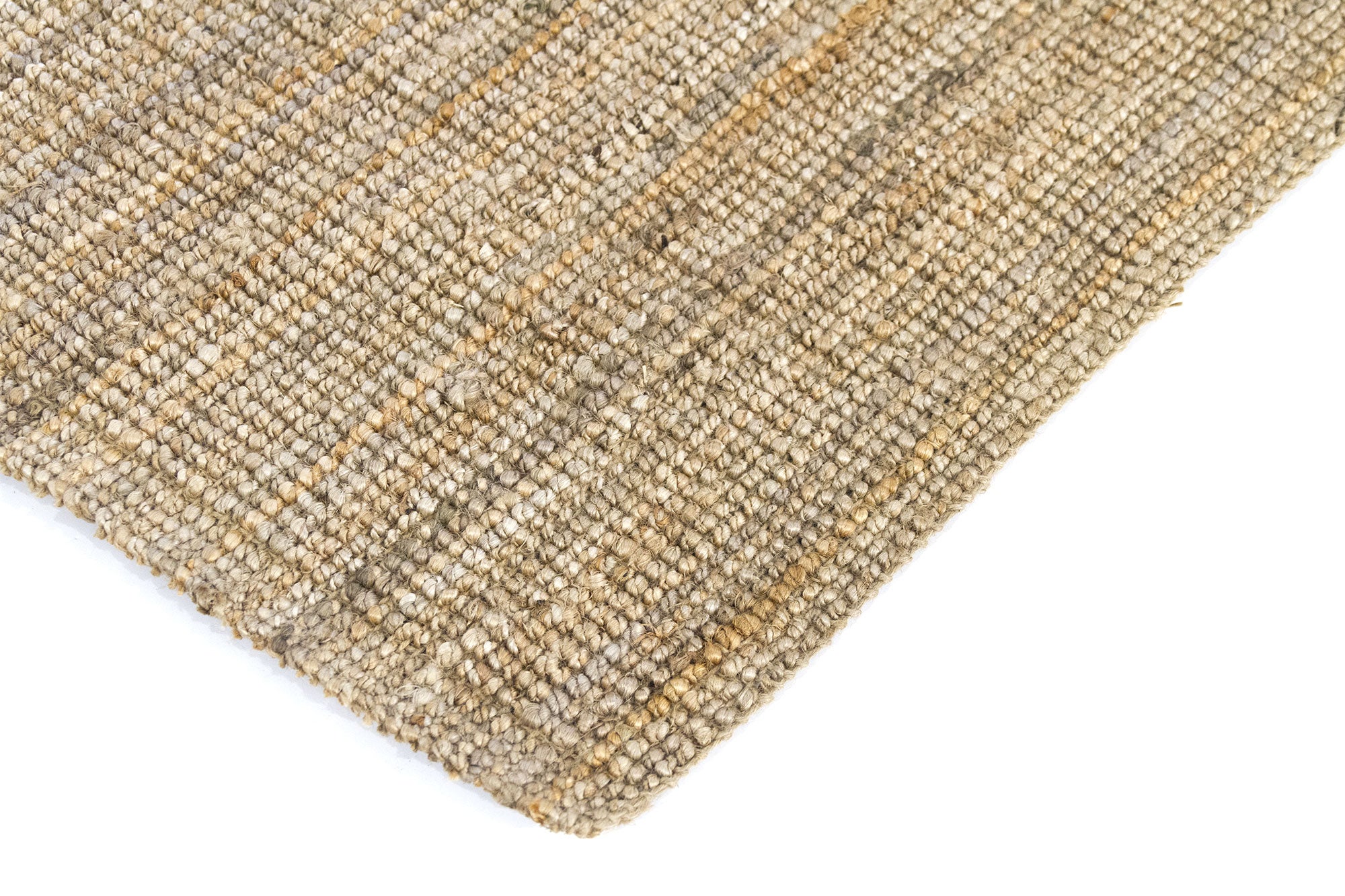 Hamid - Tapete de Juta Natural com Laços 230 x 160 cm - Tapete Natural para Sala de Estar, Quarto e Sala de Estar - 7
