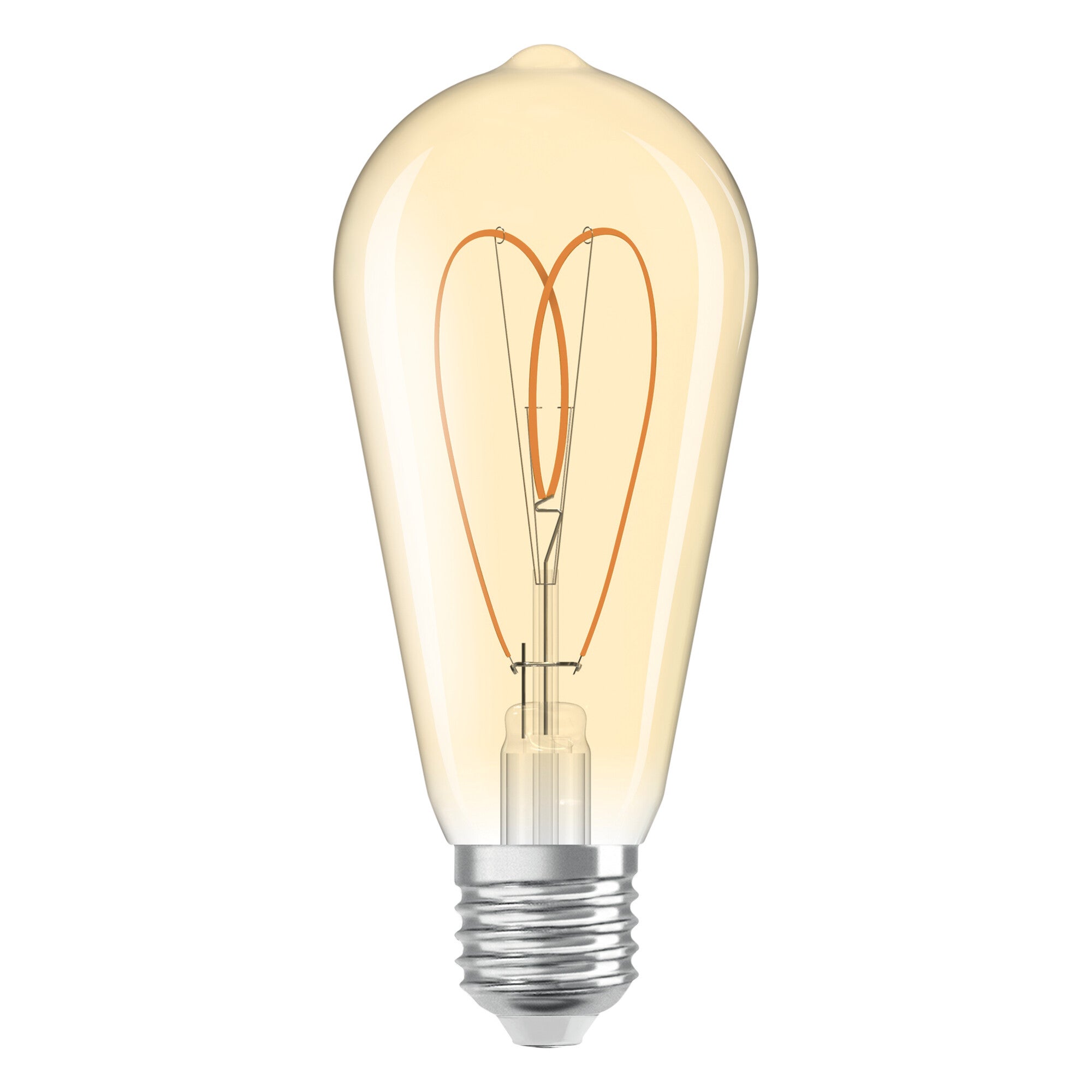 OSRAM Vintage 1906 Edison est une blanc chaud à intensité variaben forme d'ampouEdison avec filament. Il offre 8 W pour 806 lm,E27, verre doré, - 5