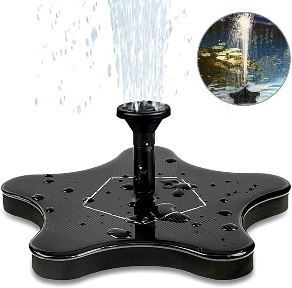 Fontanna Słoneczna Elektryczna Pompa Wodna Słoneczna Panel Słoneczny Pompa Ogrodowa Pompa Pływająca do Nawadniania Zewnętrznego do Ogrodu i na Patio