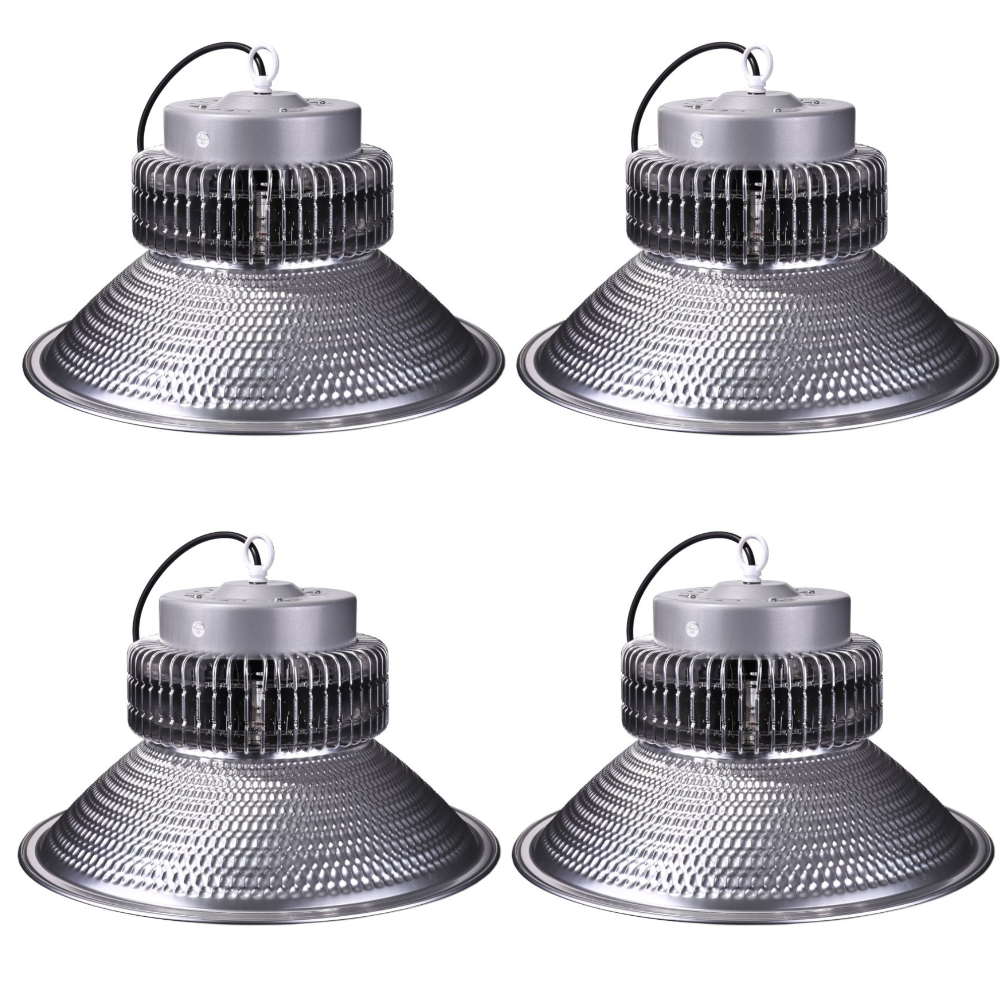 Zestaw x4 żarówek LED, 20.000 lumenów, zużycie 200W, jasne oświetlenie komercyjne, chłodne białe światło 6000K, do wnętrz IP20