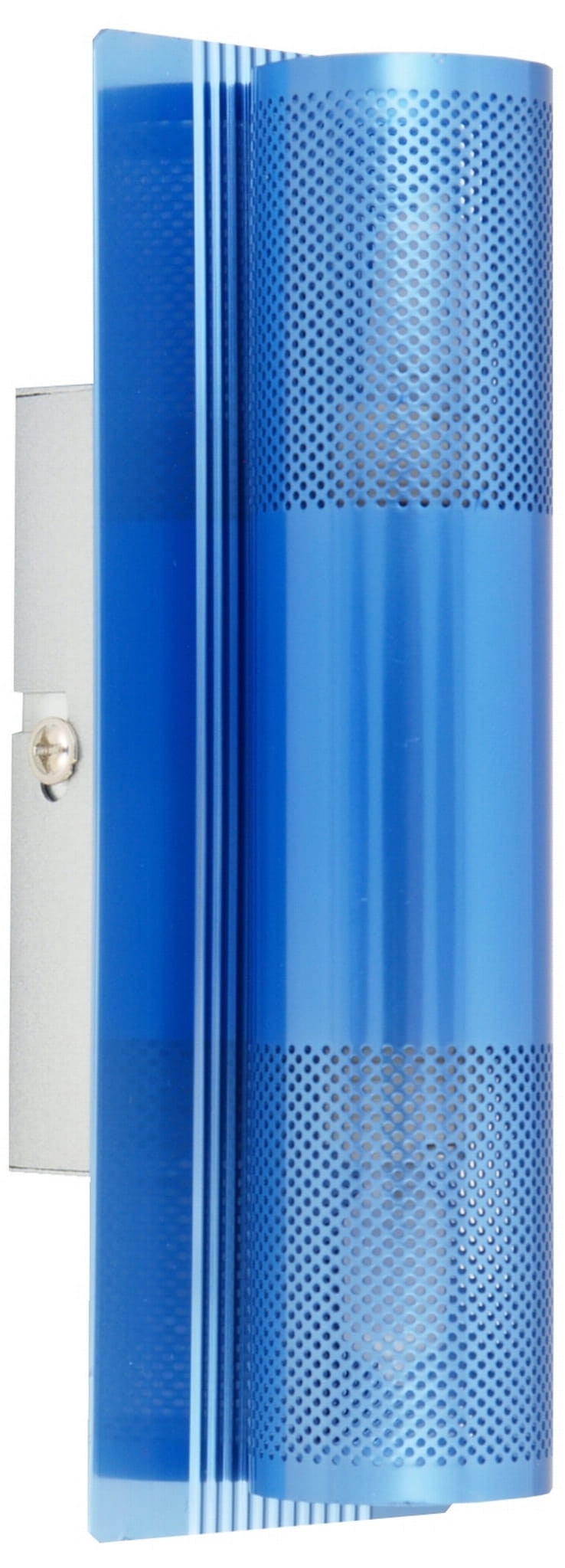 Kinkiet ścienny Emu niebiesko-srebrny 2xG9x40W wym: 6 x 17 cm metal IP20 Candellux
