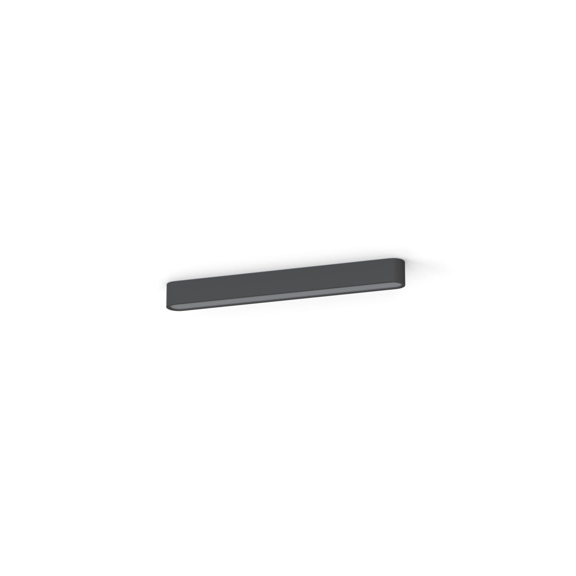 Plafon Soft prostokątny grafitowo-biały 1xT8/G13x11W wym: 6 x 63 cm IP20 tworzywo sztuczne Nowodvorski Lighting