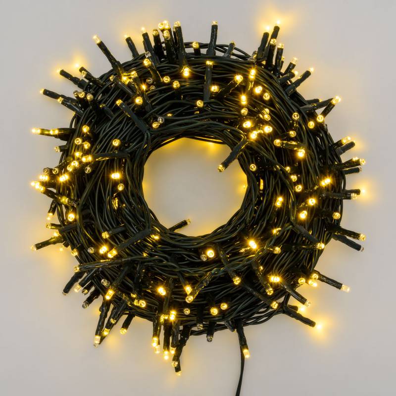 EGB Catena Luminosa 20 LED Bianco Caldo Natale a Batteria