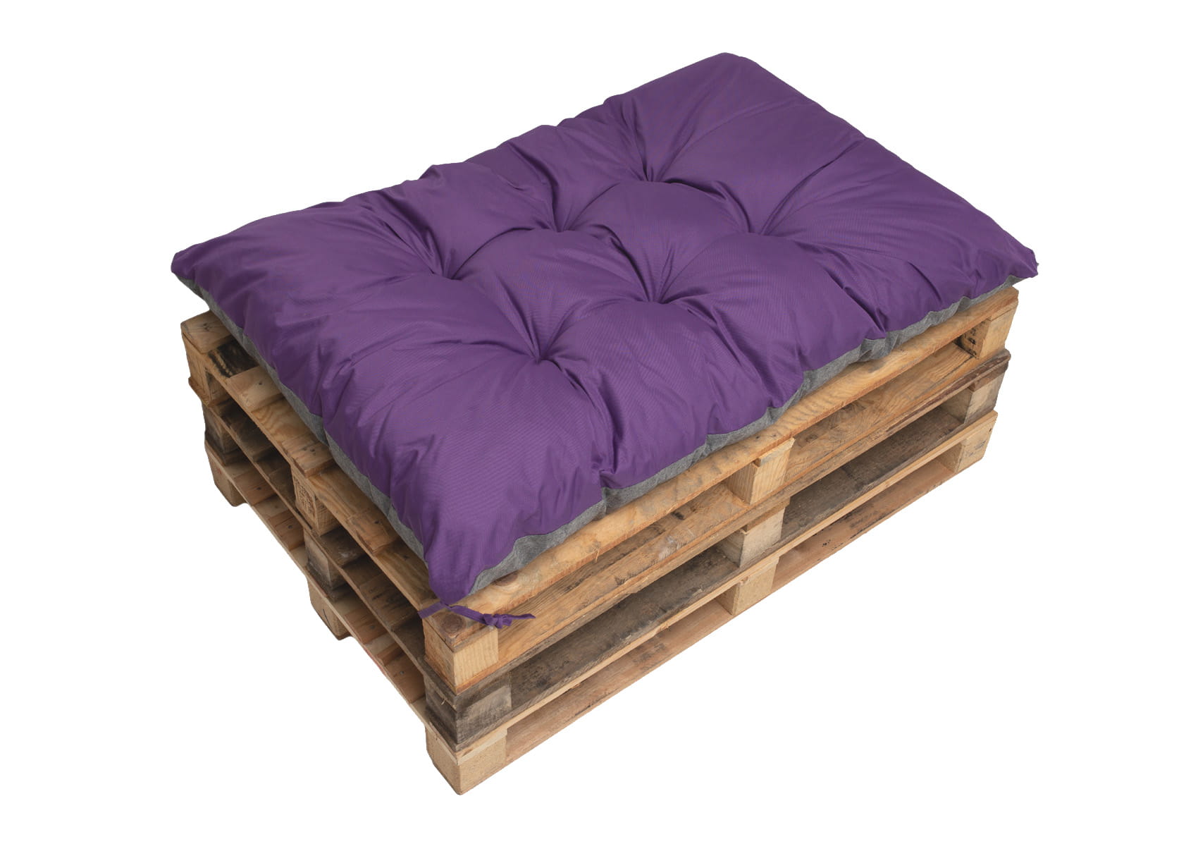 Cojin palé 120x60cm, cojines de banco morado, cojines de sofá, cojín de jardín, cojín exterior/interior, cojín de asiento, cojín palé