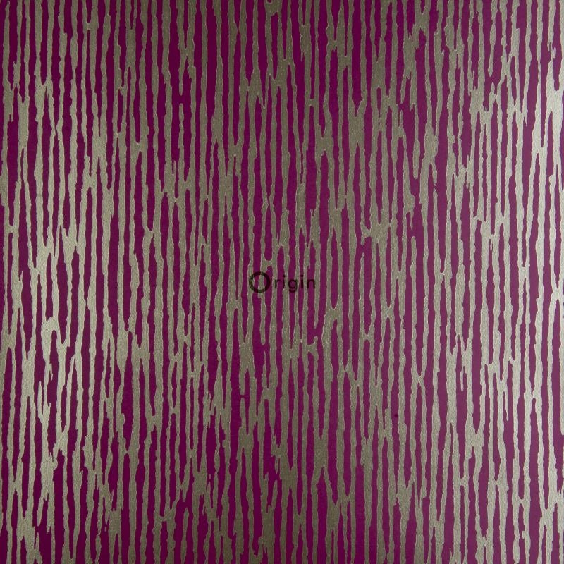 Papel pintado camuflaje morado berenjena - 52 cm x 10,05 m - origin wallcoverings