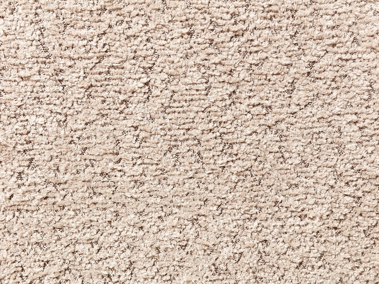 Lot de 2 chaises en tissu bouclette et bois d'hévéa - Taupe - TORIEL - 6