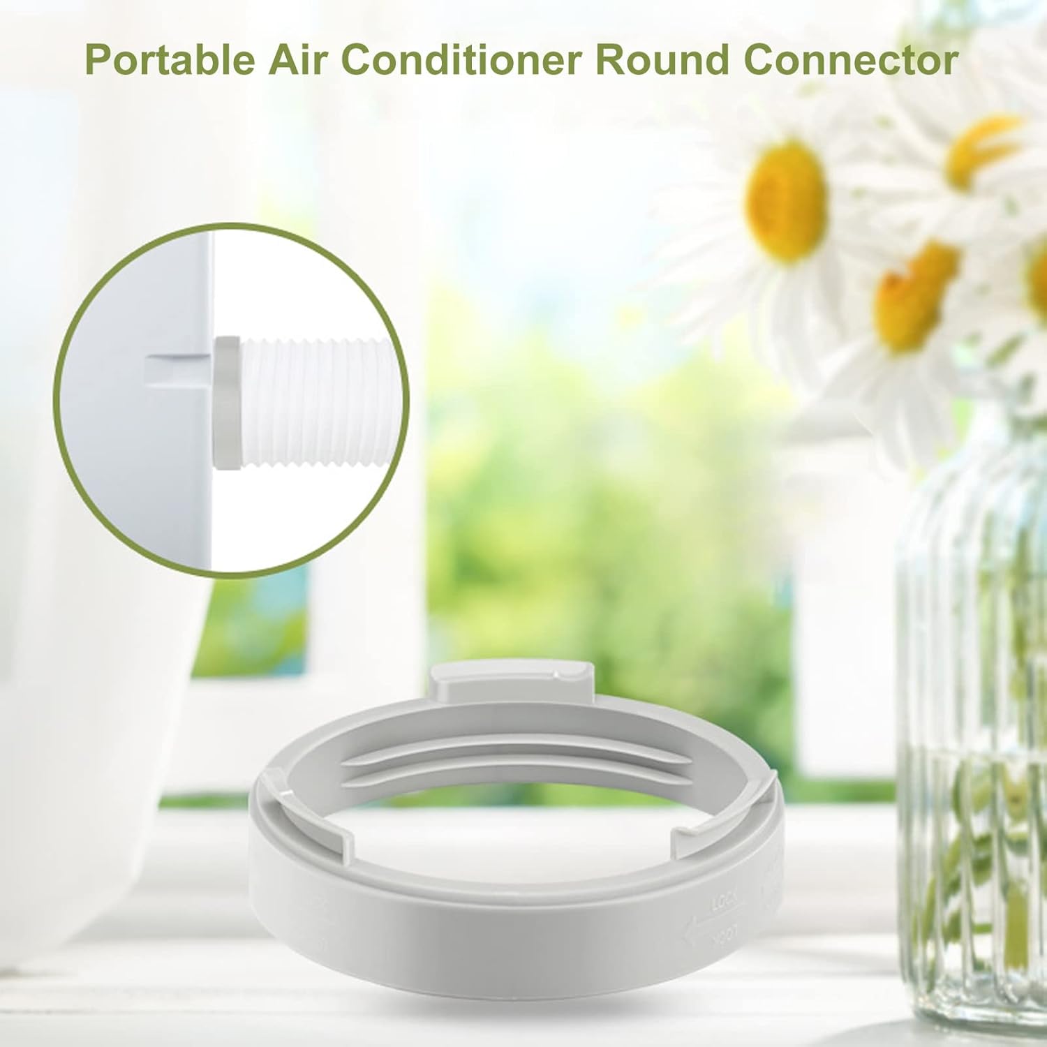 Connecteur 150 mm pour climatiseur mobile – Raccord ABS robuste, compatible la majorité des modèles - 5