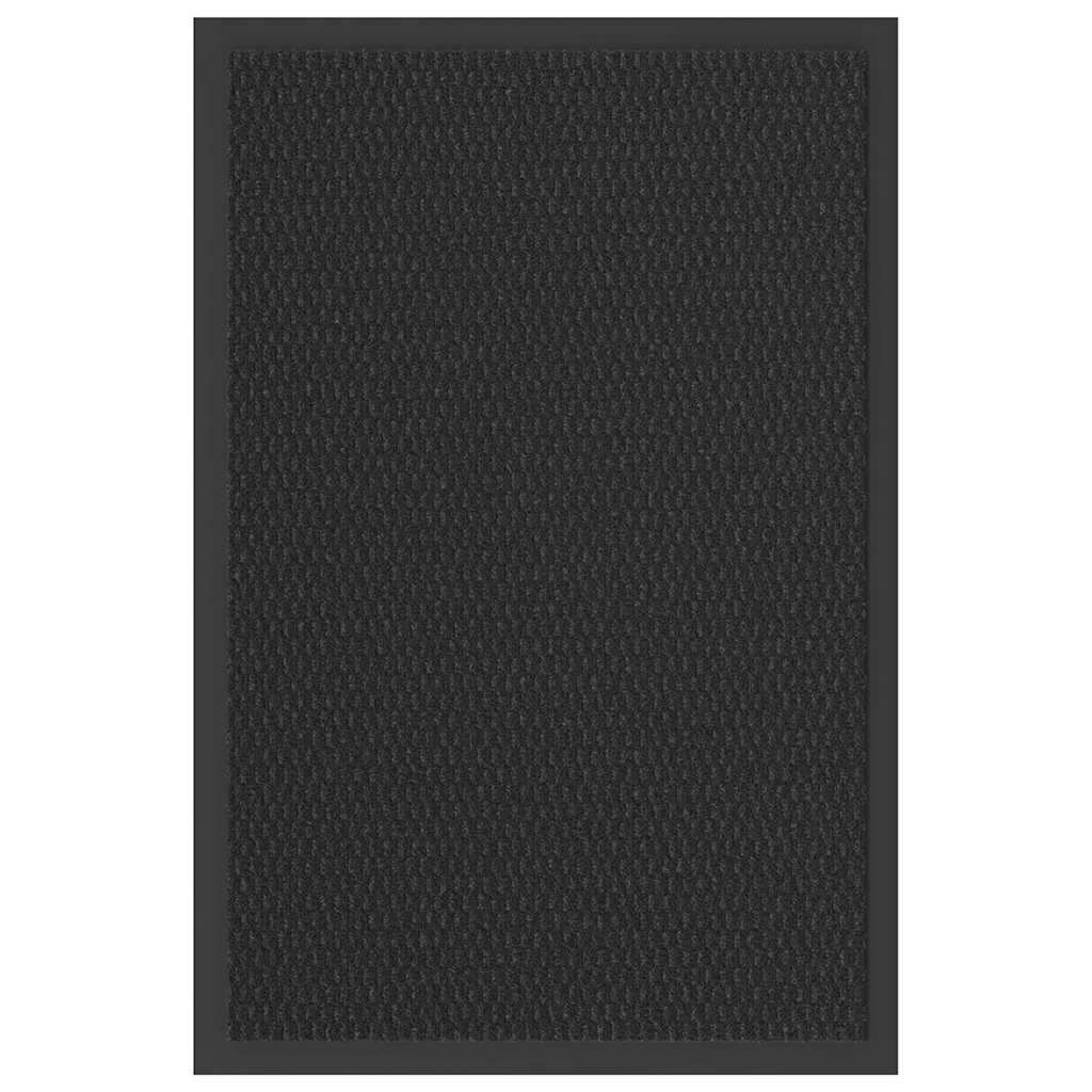Zerbino Gaspard In Polipropilene Grigio/nero Rettangolare, L 90 X L 60 Cm 82387769 Zerbino Gaspard In Polipropilene Grigio/nero Rettangolare, L 90 X L 60 Cm 82387769