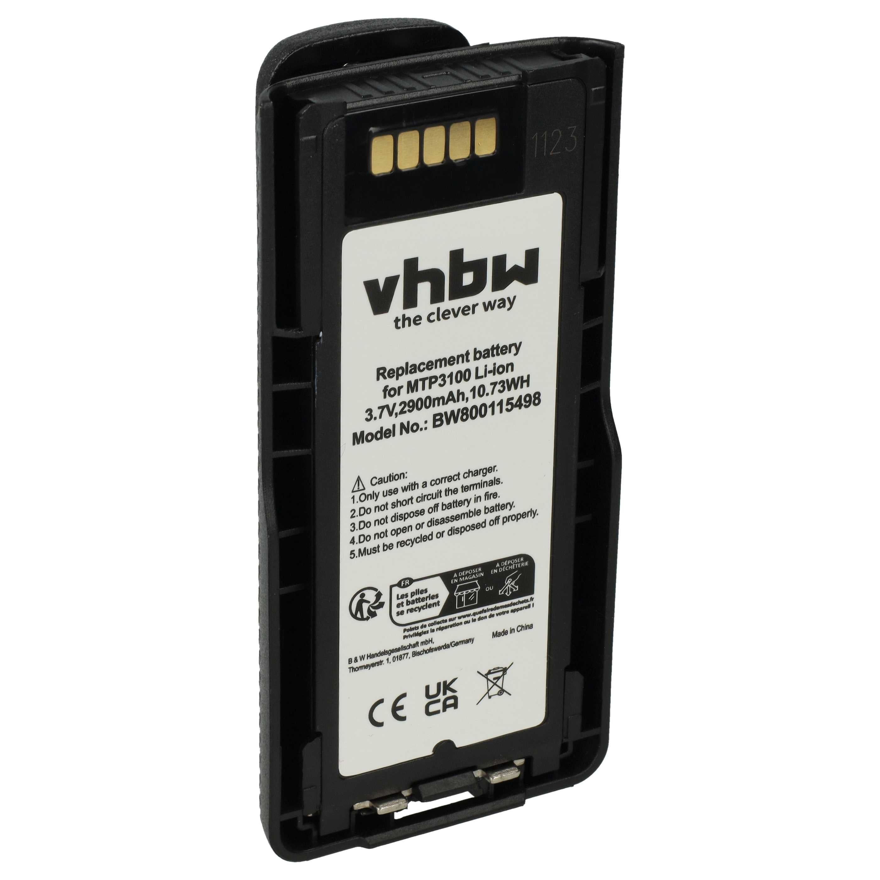 Vhbw Batteria Li-Ion 2900mAh (11,25V) Per Notebook Asus VivoBook X200CA - Sostituisce 0B110-00240100E, A31N1302