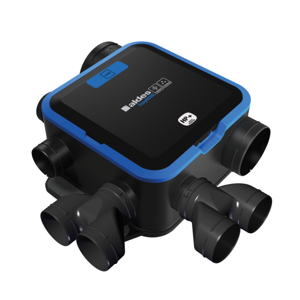 Kit VMC simple flux hygroréglable - EasyHOME Hygro Compact Premium HP+ - 11033026 ALDES - 11033026 - 2