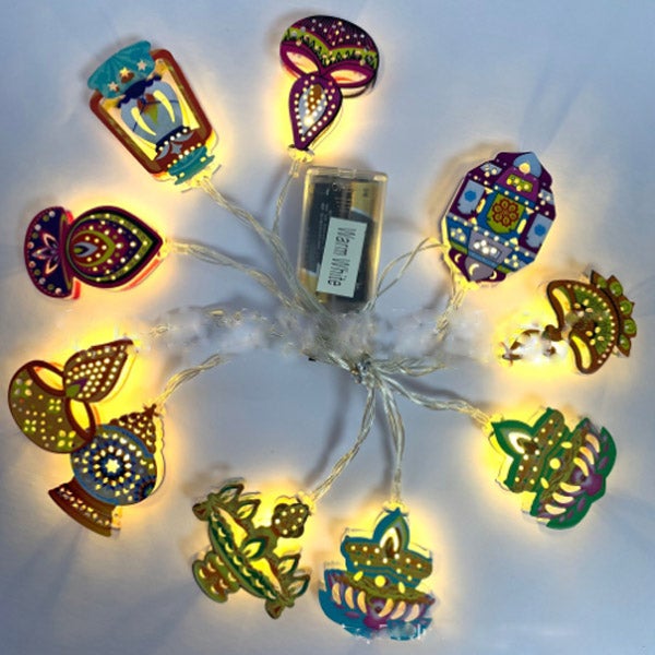 Romadedi Mini Lanterne LED Noir - Lot De 10 Lanterne Bougie à Suspendre Decorative Bougeoir Pour