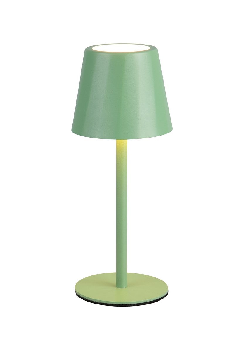 Lampa stołowa LED DIAZ zielono-czarna 1.6W zmienna (ciepła / zimna / neutralna) 160lm metal wym:21x8,5x8,5cm IP44 RL