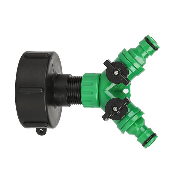 MACHSWON Adattatore Rapido Per Serbatoio IBC 1000L – Raccordo Per Tubo 15 Mm (1/2"), In Polipropilene